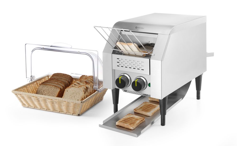 Durchlauftoaster, 230V/1340W, 288x368x(H)410mm