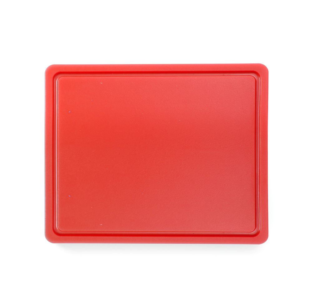 Schneidbretter HACCP Gastronorm 1/2, GN 1/2, 325x265mm, Rechteckig – Rot