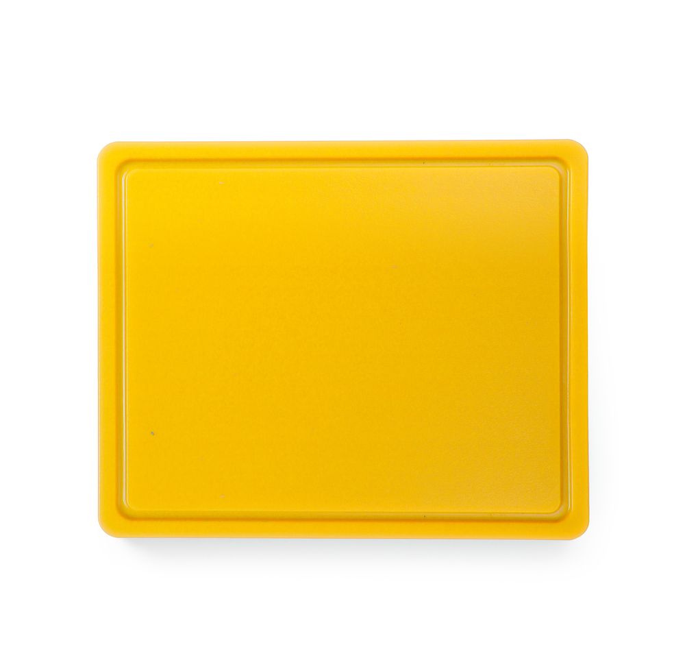 Schneidbretter HACCP Gastronorm 1/2, GN 1/2, 325x265mm, Rechteckig – Gelb