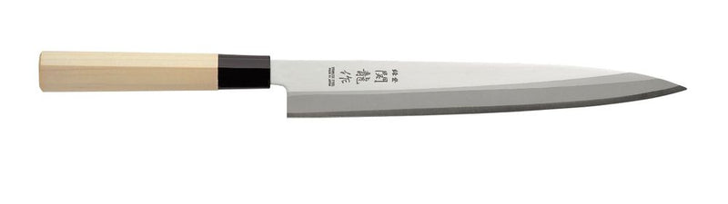 Japanisches Messer Sashimi – Holz hell, (L)375mm